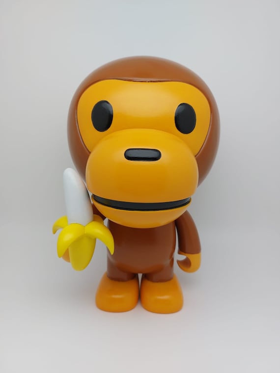 レアモノ BAPE BABYMILO 張子置物 楽天市場】A BATHING APE BABY MILO MANEKISARU M ア ベイシング