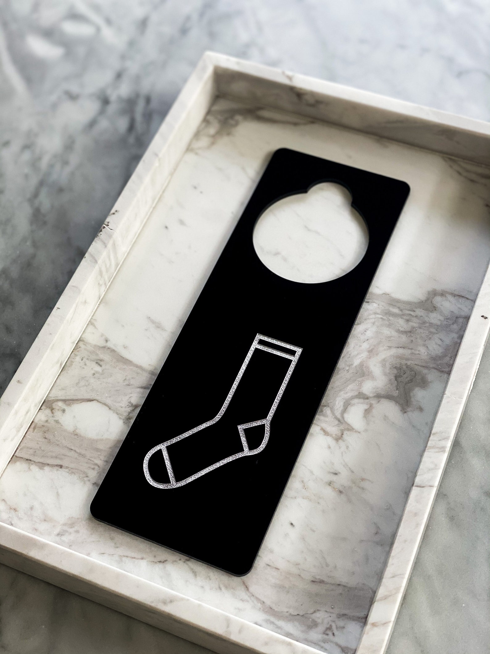 Sock Door Knob Hanger Sign University Humor Funny Cheeky Etsy