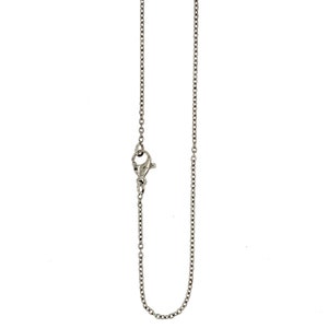 Ladies Strong Extra Fine Titanium Necklace