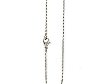 Fijne damesketting van titanium