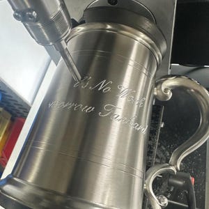 Personalised Tankard With Antiqued Sateen Finish