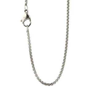 Titanium Fine Square Link Chain Bracelet