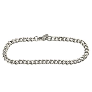 Herren Bold Curb Titan Armband