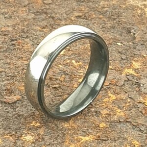 Gentleman's Zirkon Ehering mit Personalisierung