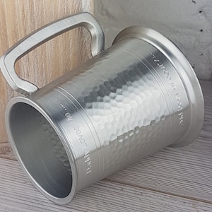 Personalised Tankard With Iridescent Sateen Finish