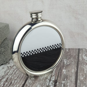 Ska Music Hip Flask