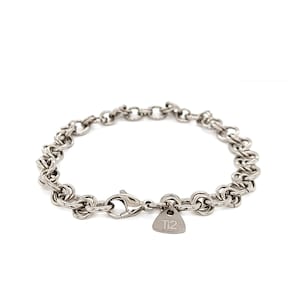 Ladies Chunky Chainmail Titanium Bracelet – Hypoallergenic And Corrosion Resistant