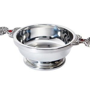 July Birthstone Pewter Quaich