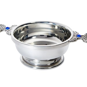 September Birthstone Pewter Quaich