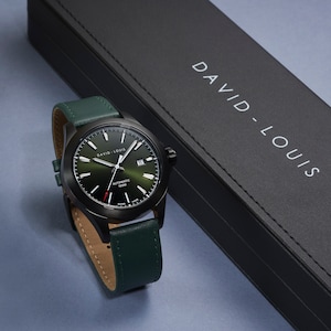 Propulsion Swiss Watch with Classic Green Strap