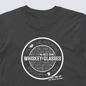 Country Western Poor Me Avaylen T-Shirt, Lyric Tee, Country Music Merch, New Country, Country and Western Style, Cowgirl Shirt, US Tee