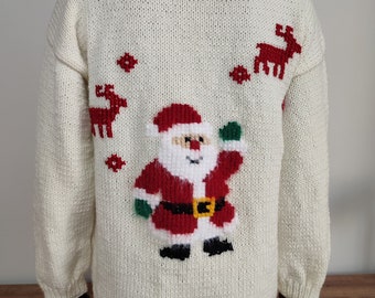 Christmas Embroidered Cardigan