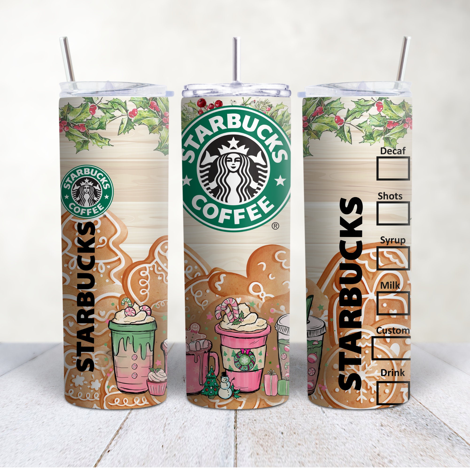 Starbucks 600ml/20oz Gingerbread Man Contigo Stainless Steel Thermos – Ann  Ann Starbucks