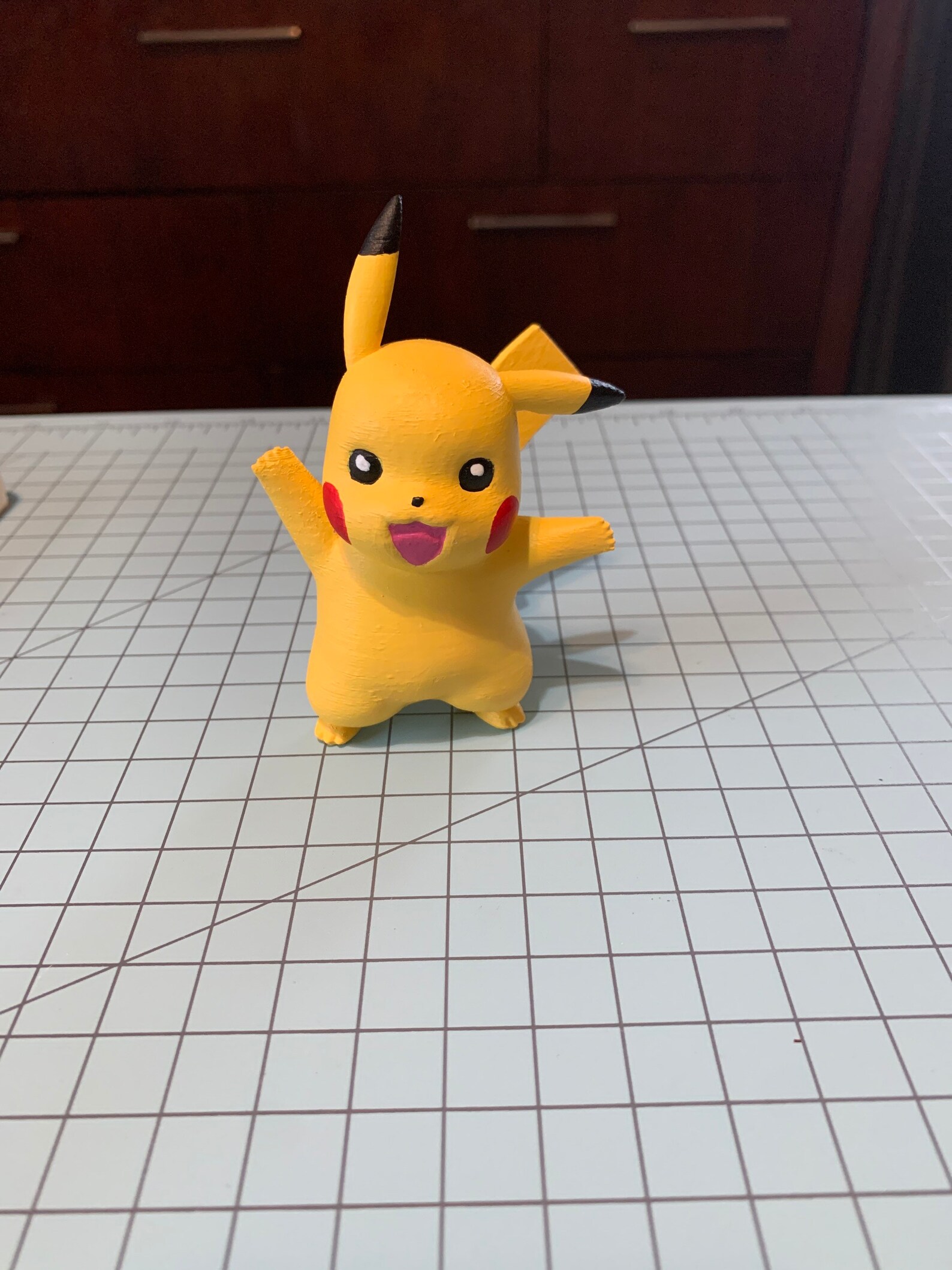 Pikachu standing 3D printed figurine | Etsy