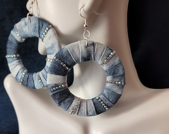 Tie Dye Denim and diamonds