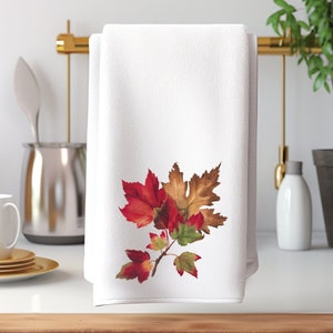 Autumn bathroom hand towels sale