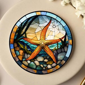 Seaside Table Accent, Coastal Beach Decor, Ocean Lover Gift