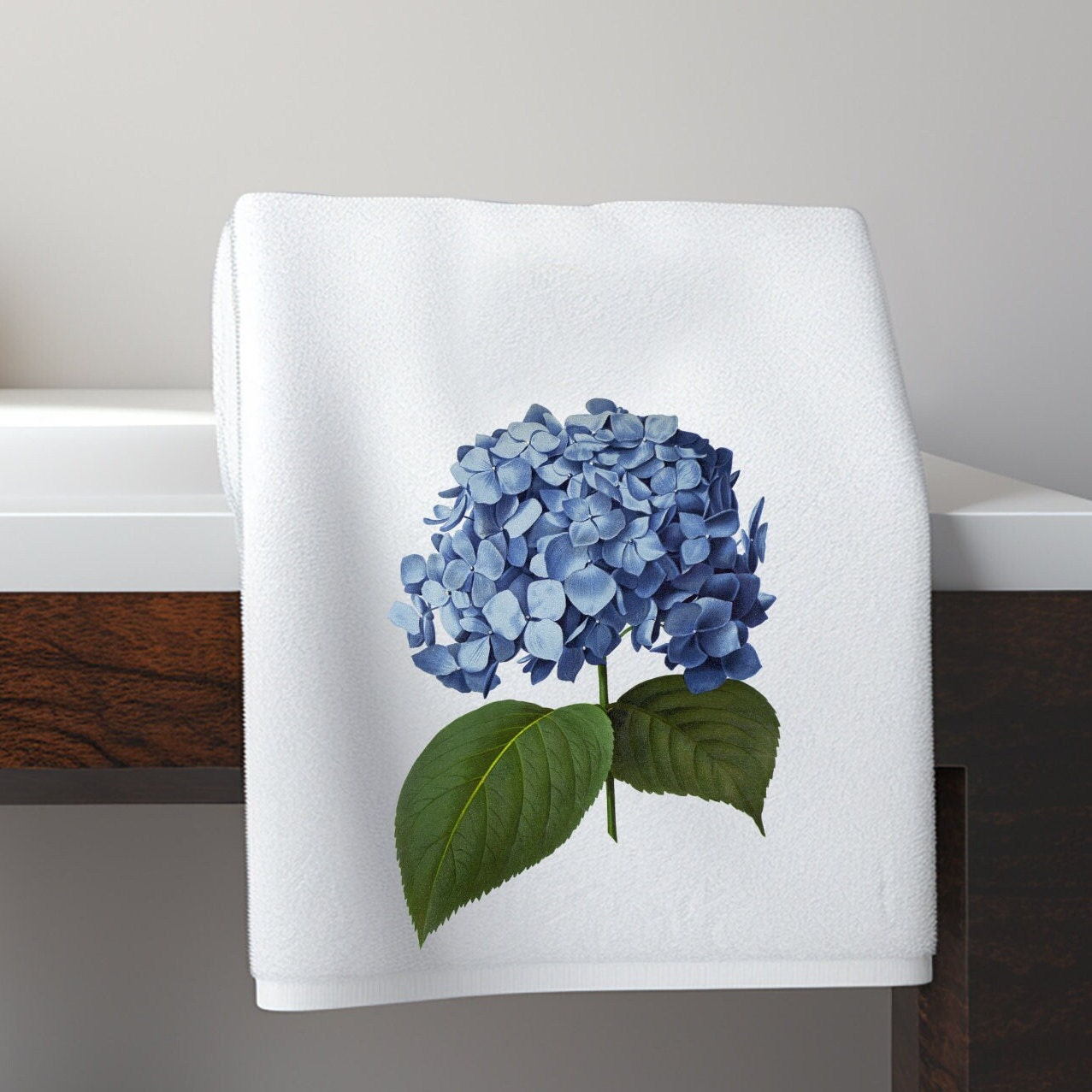 Hydrangea hand towels hotsell