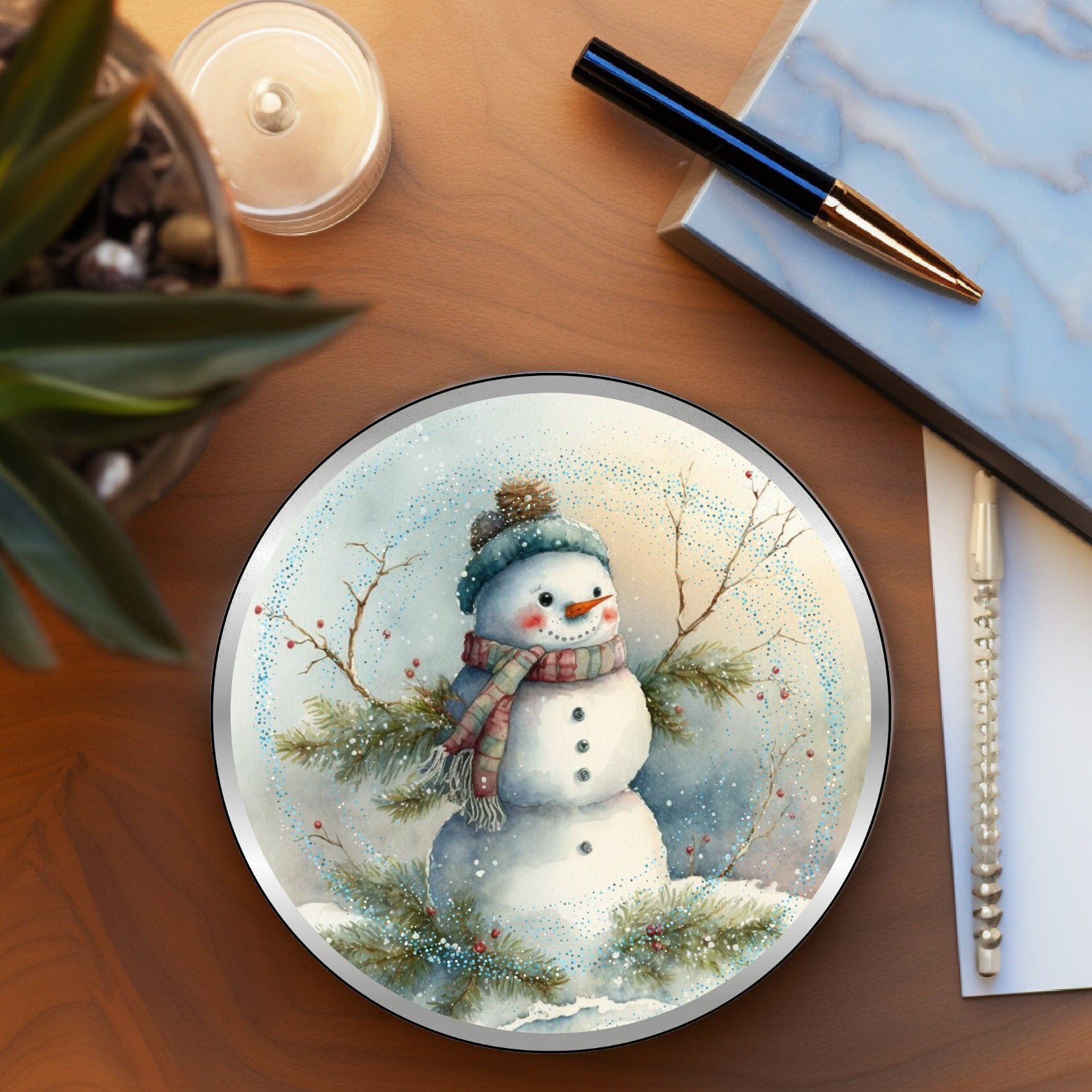 American Christmas Coasters - Ceramic – American Christmas Products