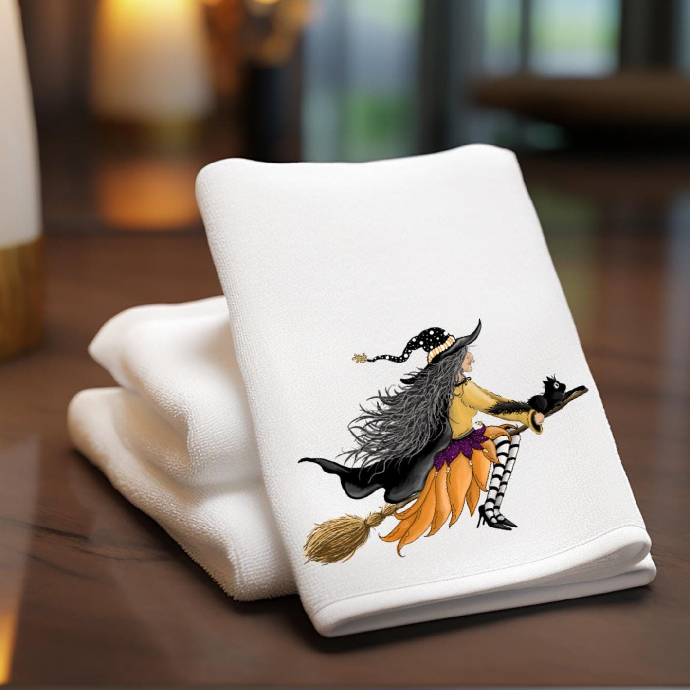Halloween Bath Towels Etsy UK