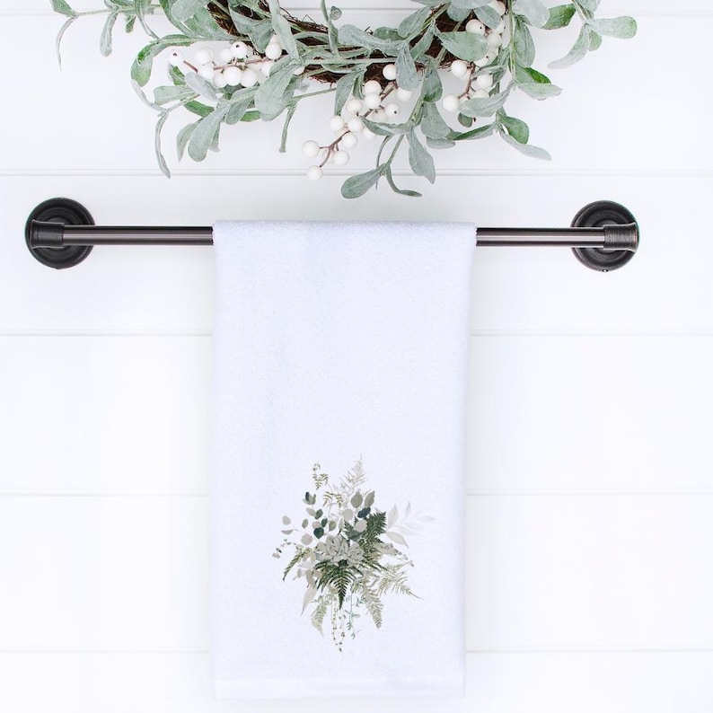 FernvilleCreationsCo Botanical Hand Towel - Thumbnail 2