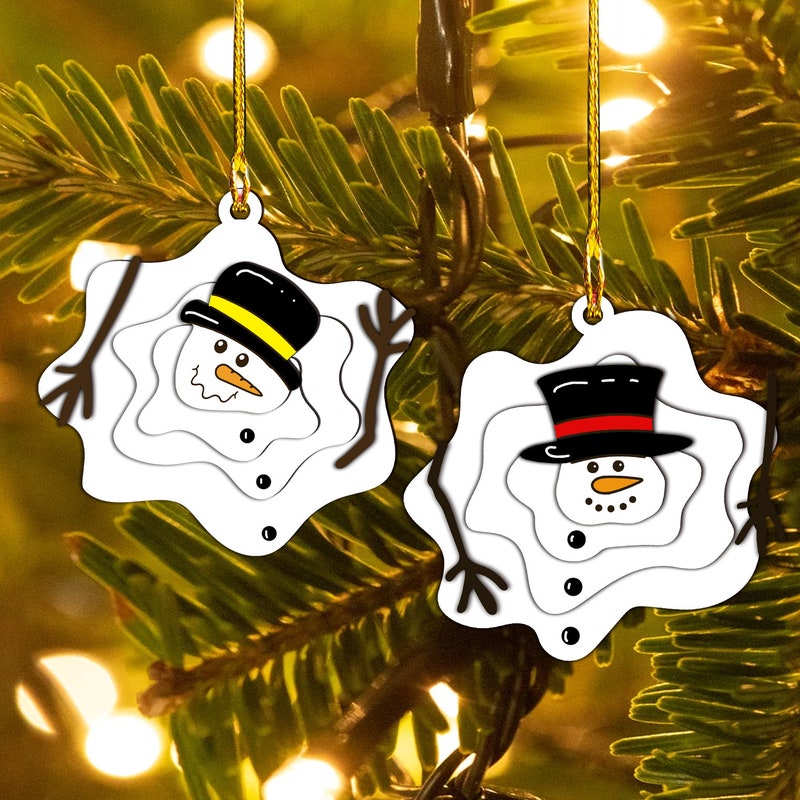 Melted Snowman - Etsy