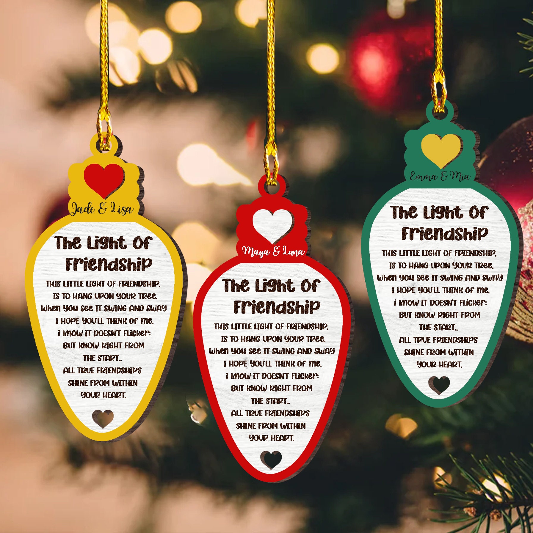 Friendship ornament 2024