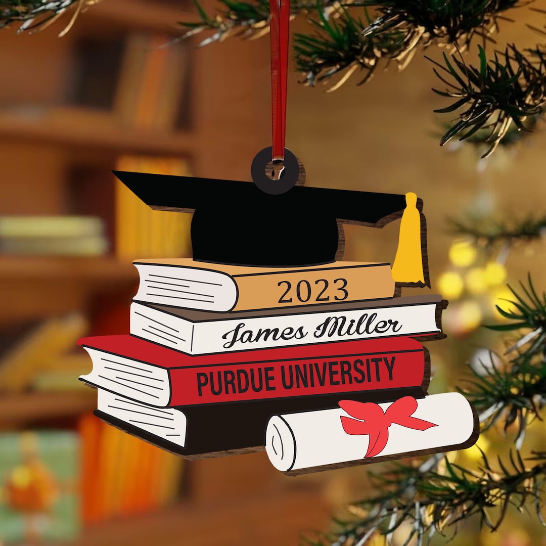 2024 Graduation Ornament Svg Laser Cut, Class of 2024 Svg, Graduation