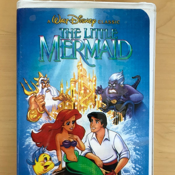 Little Mermaid VHS - Vintage 1990 *Black Diamond* Release