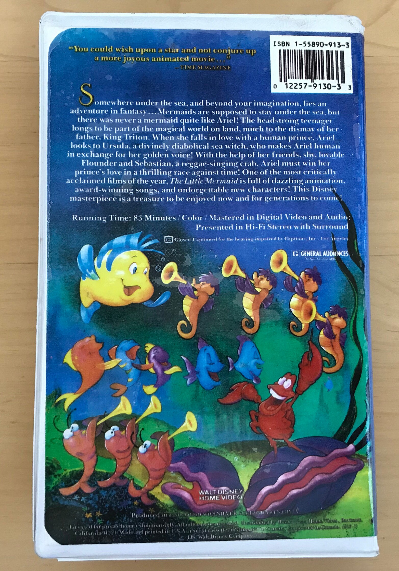 Opening To The Little Mermaid 1990 Vhs - 8iwd2ny