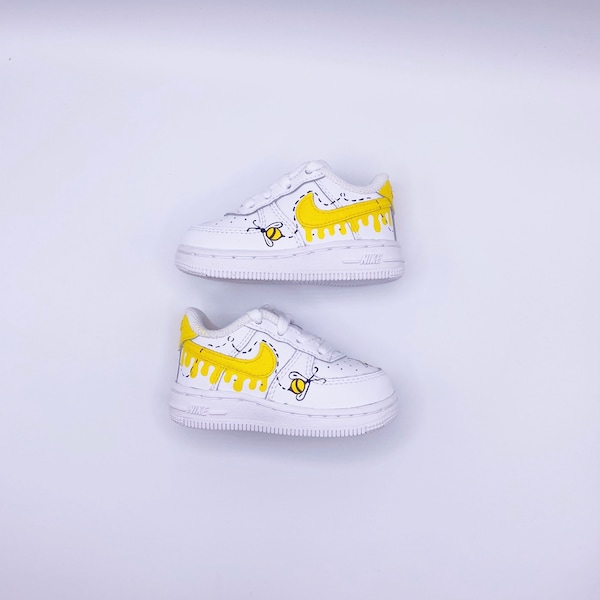 custom honeybee nike air force 1