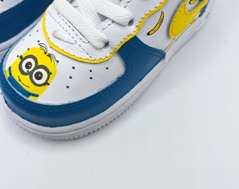 Minion - Custom Kids Nike Air Force 1 - Personalized Gift