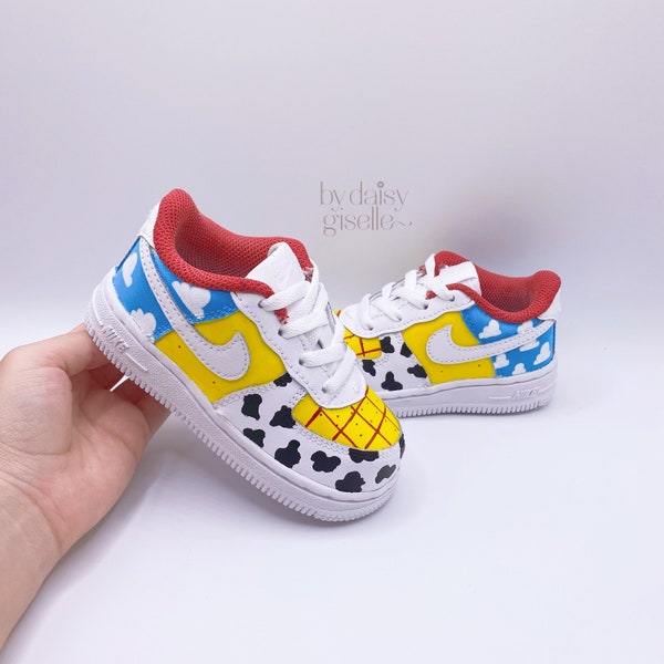 custom kids air forces