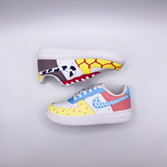 Asesinar Apellido servidor Jesse y Bo Peep Nike Air Force 1 personalizadas para niños - Etsy México