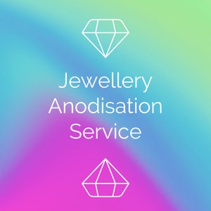 Servicio de anodizado de joyas