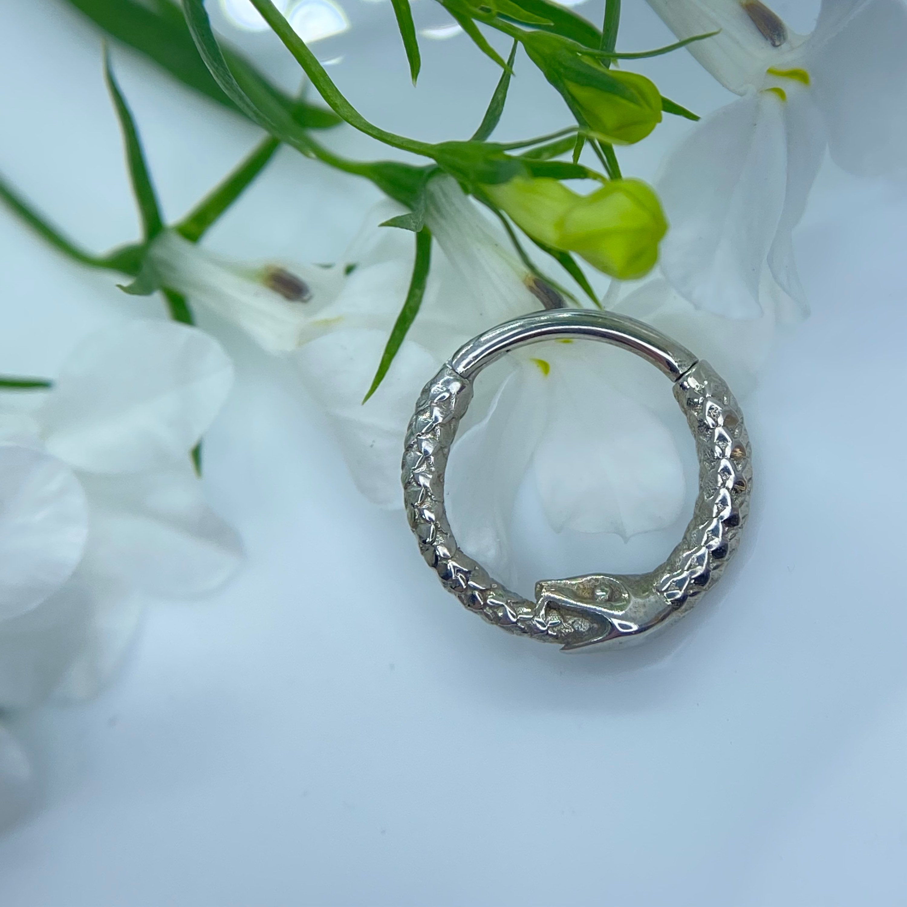 Ouroboros septum ring sale