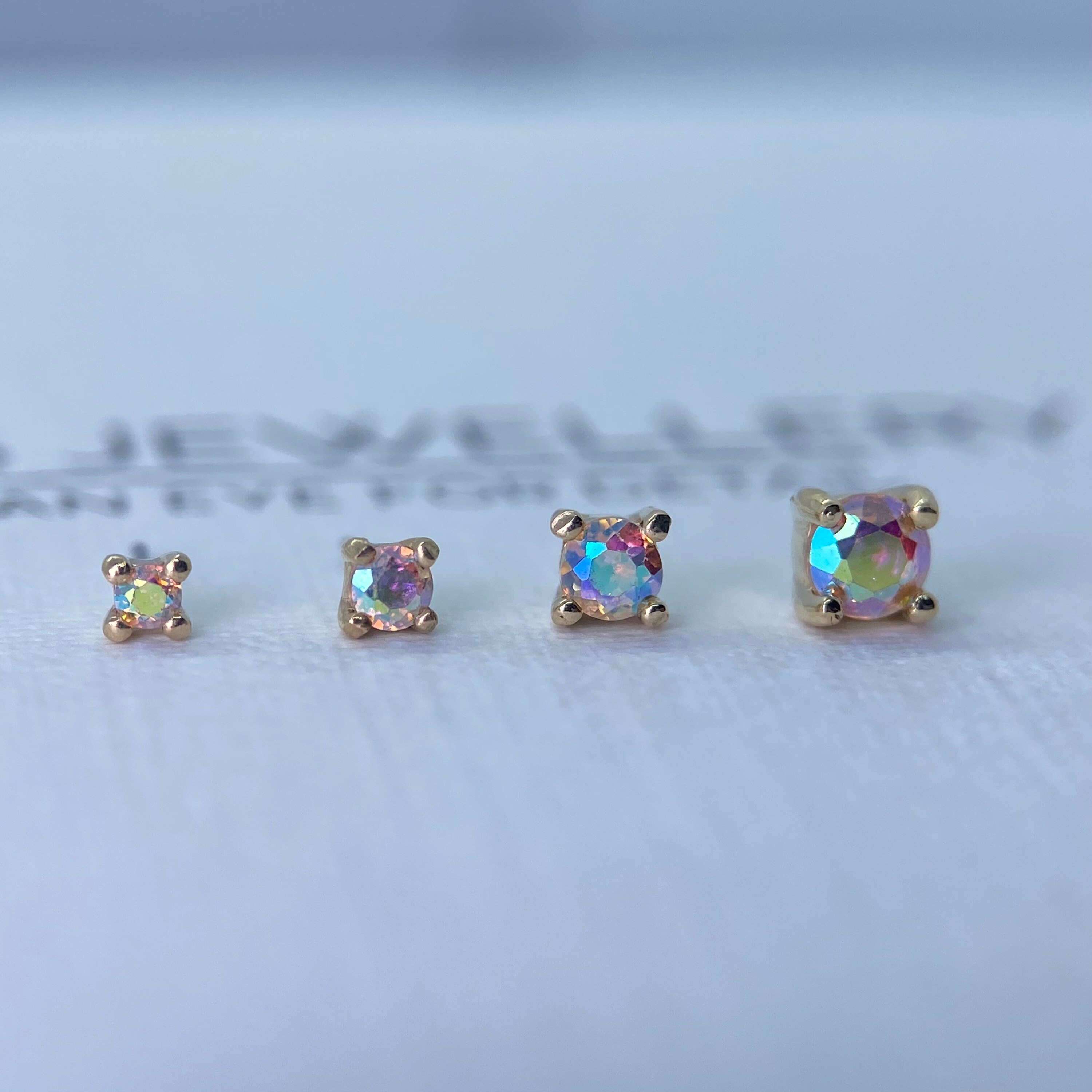 Mercury mist deals topaz earrings