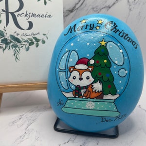Kerstmisvos In Een Bol