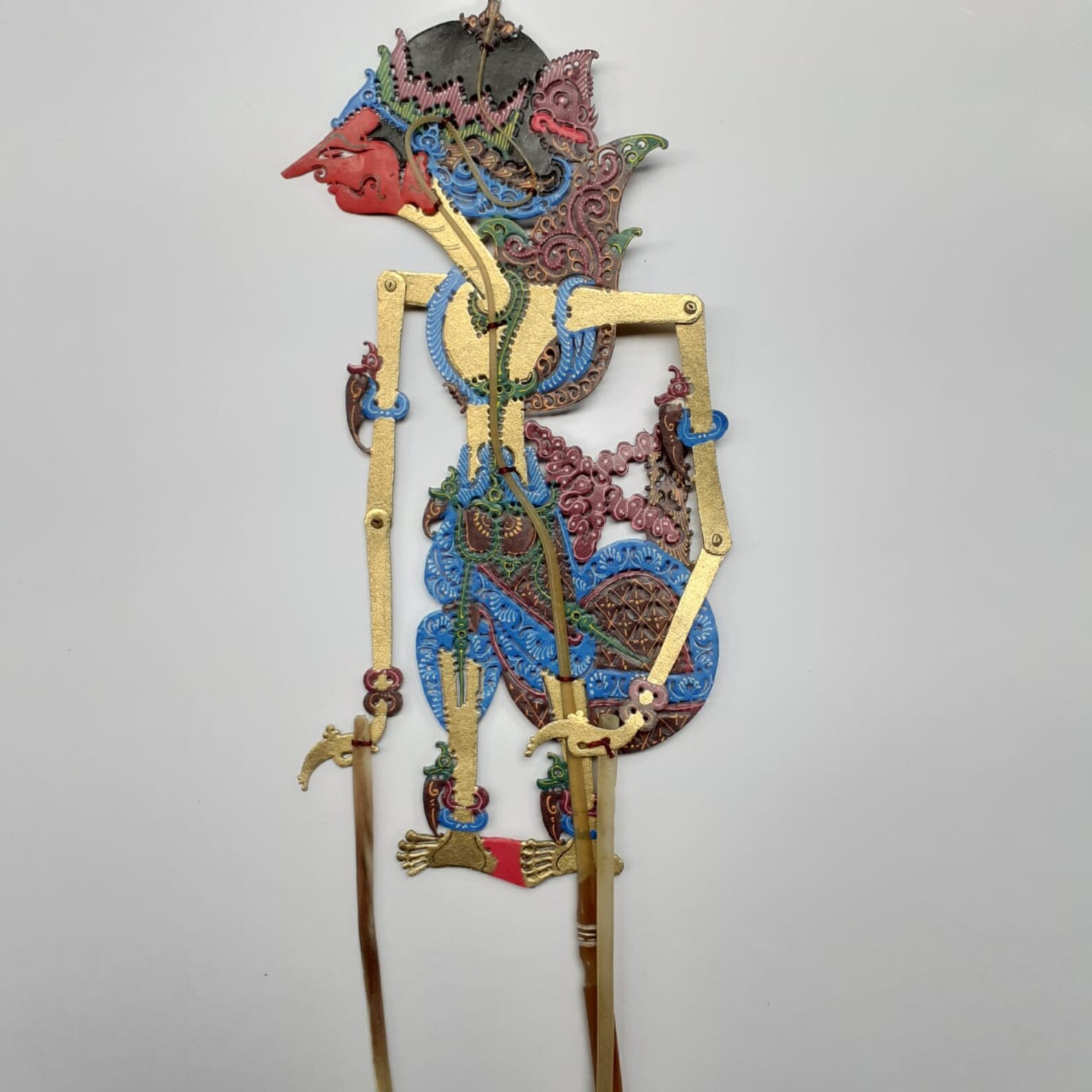 Wayang Kulit Indonesian Shadow Puppet Handmade KARNA. Etsy