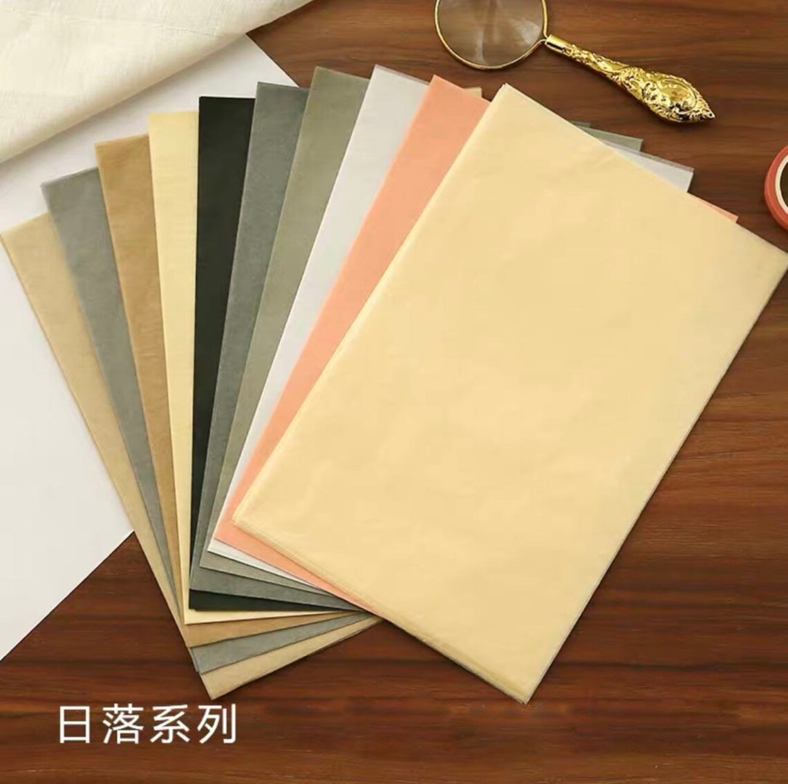 Super thin rice paper 40 pieces Etsy