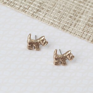 Scottish Terrier Stud Post Earring | Dog Lover Jewelry | Puppy Gift