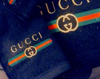 gucci towel set