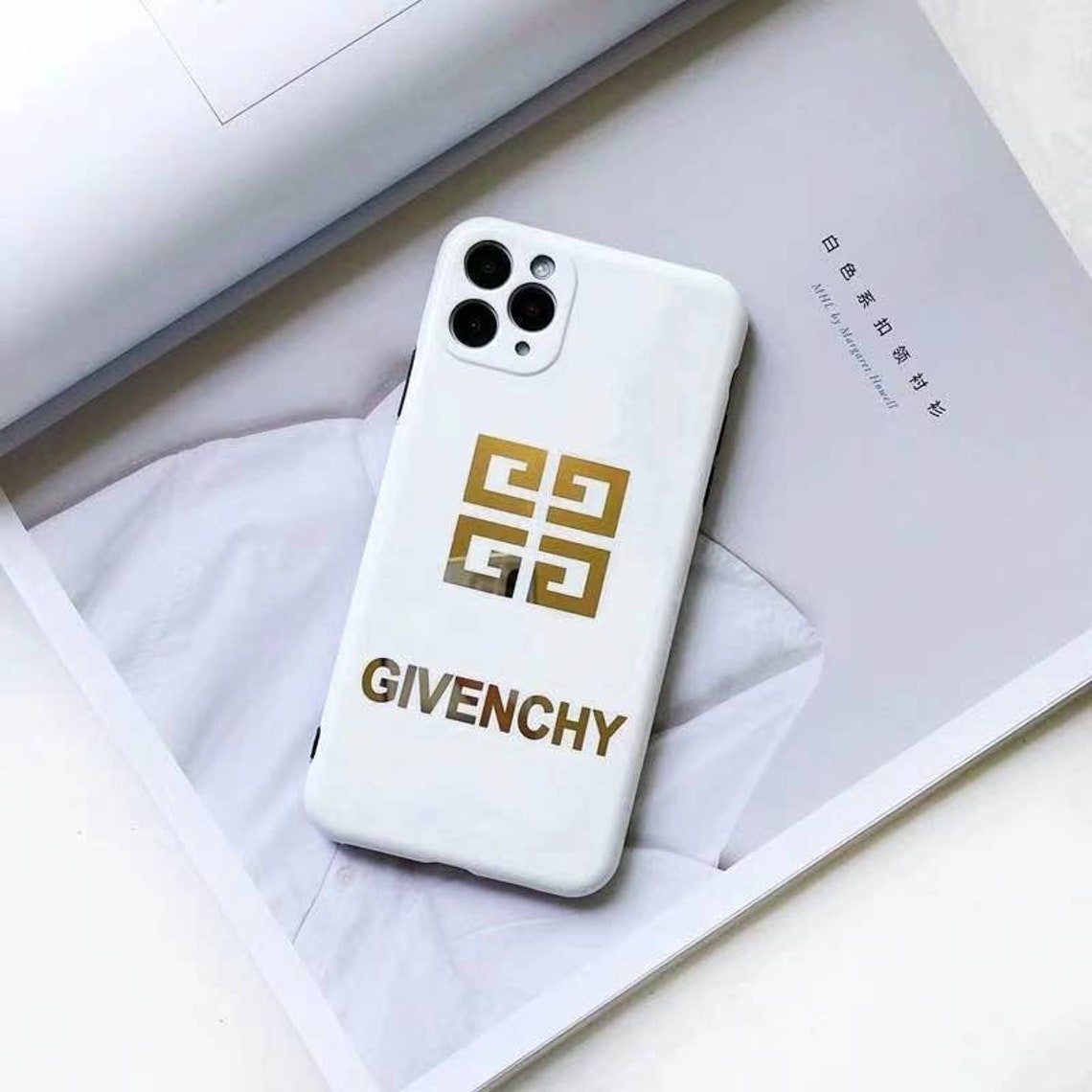 Black and white iPhone case Inspired luxury Designer Etsy