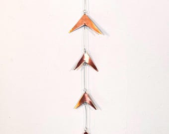 Pure Copper Linear Mobile, 33”Long x 4”Wide