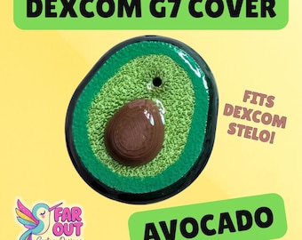 Dexcom G7 Cover | Reusable Sensor Accessory | Stelo | Avocado | CGM Accessories