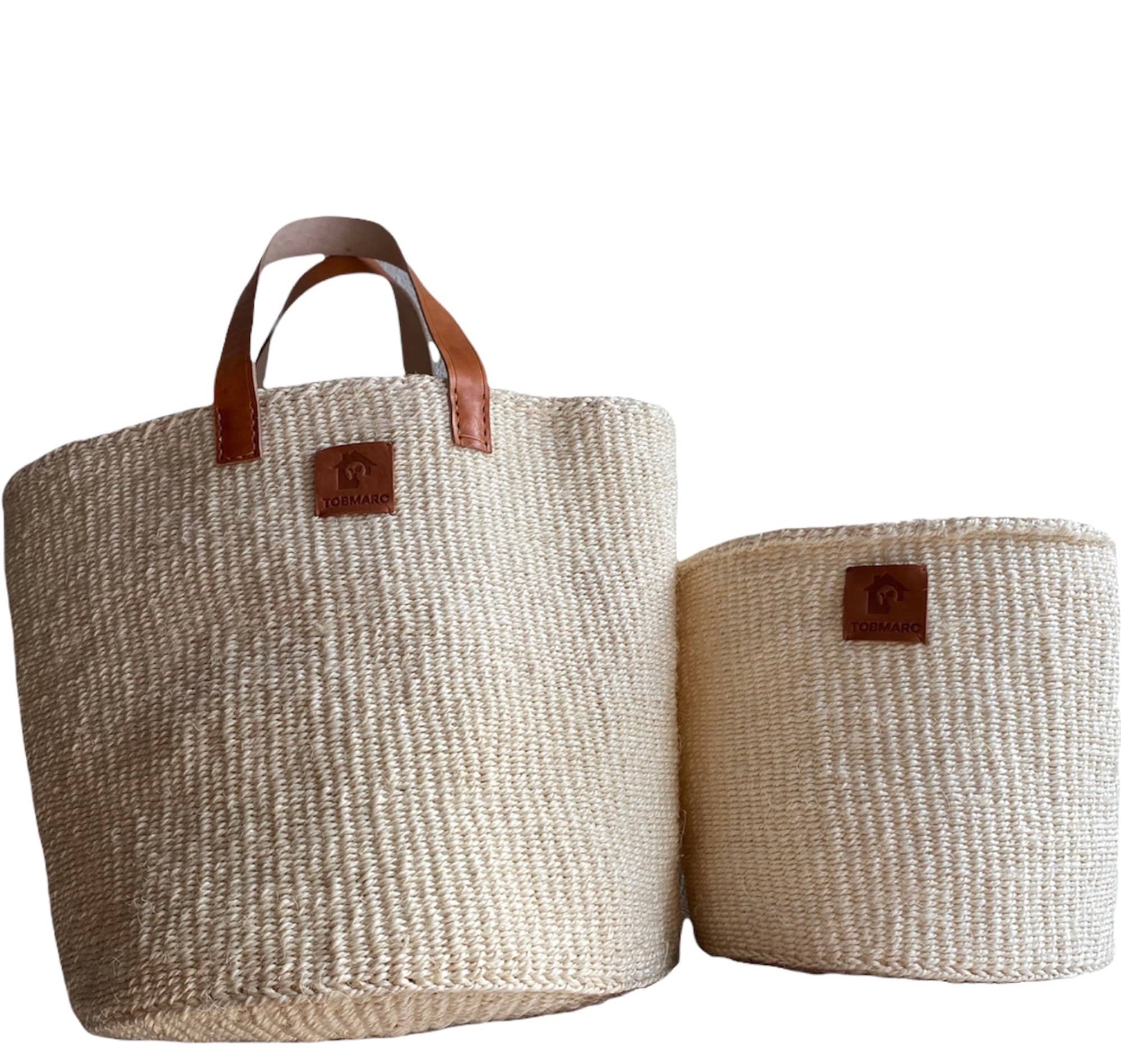 WOVEN STORAGE BASKET Shopping Basket Utility Woven Market Etsy