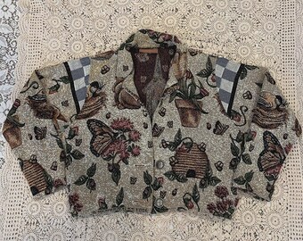 tapestry jacket new look