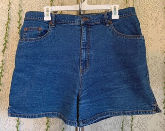 Size 16 Denim Shorts Etsy