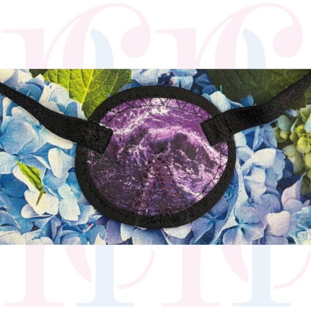 Purple Haze Eyepatch With Adjustable Strap - Etsy