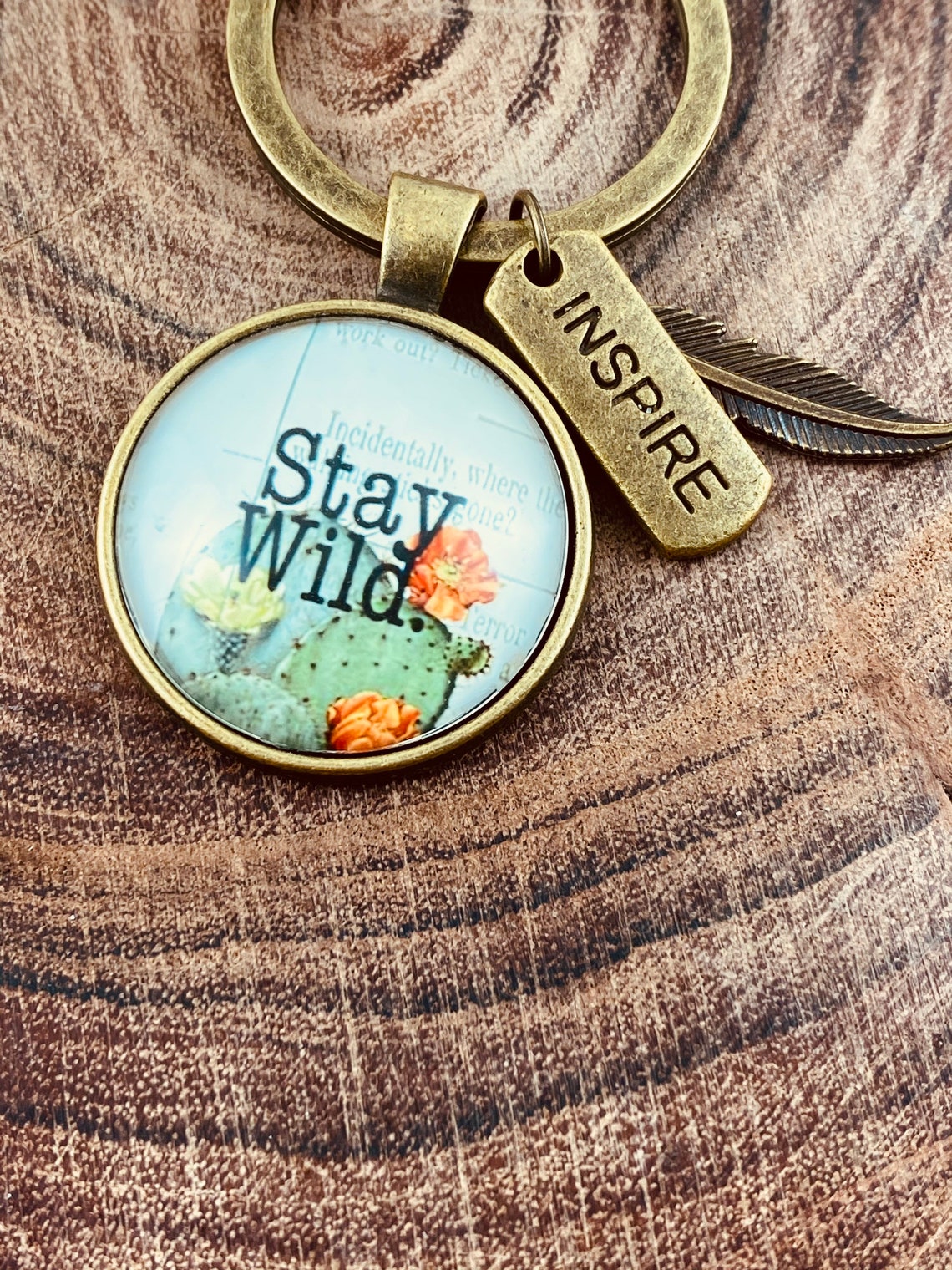 Inspirational Keyrings Etsy